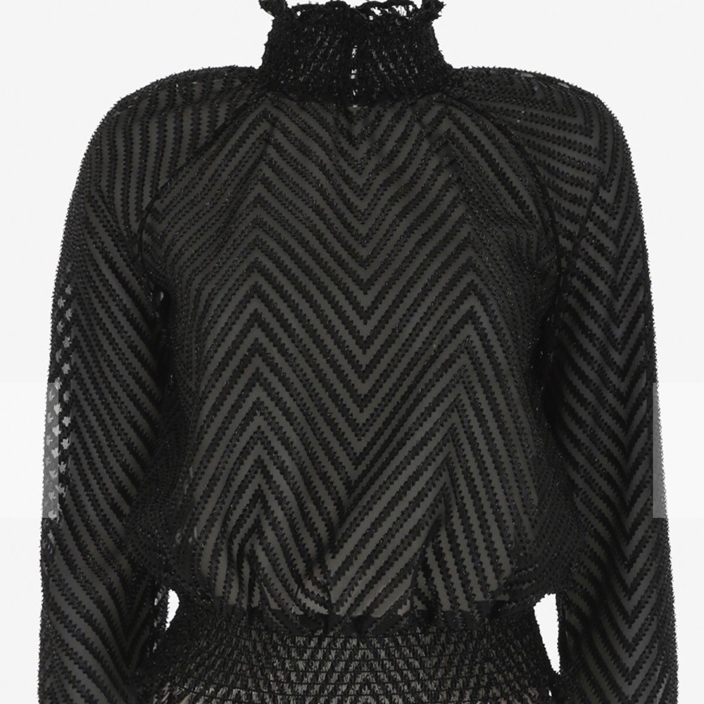 Armani sequin shirt